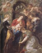 Peter Paul Rubens The Coronation of St Catherine (mk01) oil painting artist